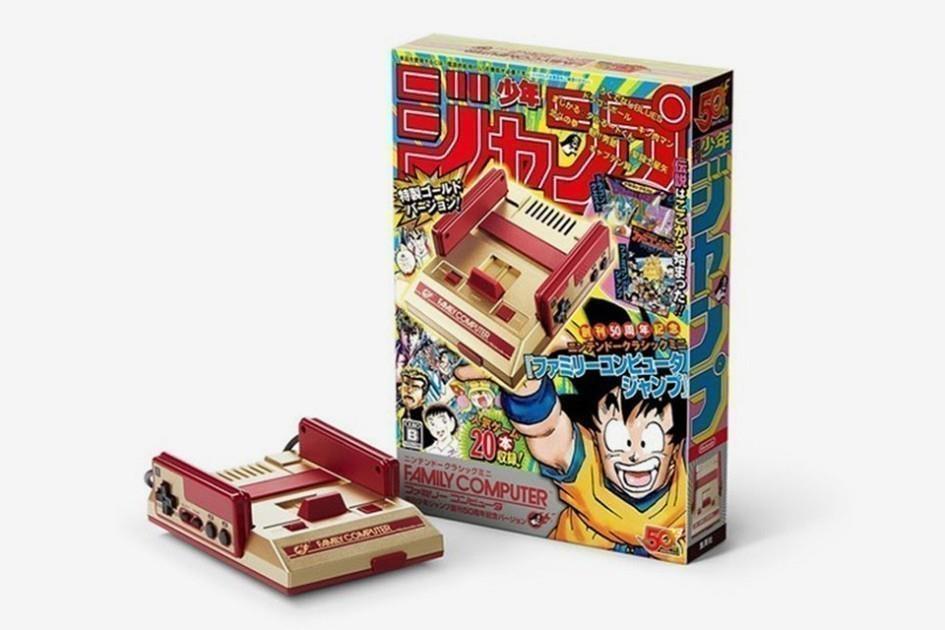 Edição Gold Nintendo Famicom Jump