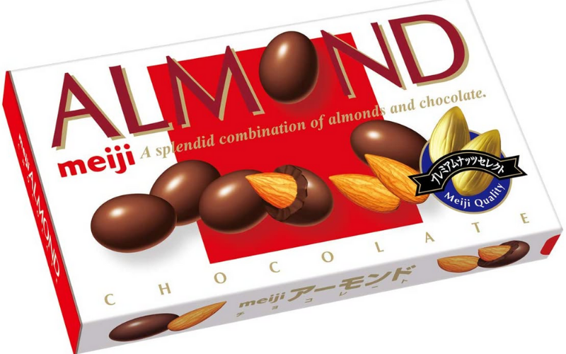 Meiji Chocolate Almonds