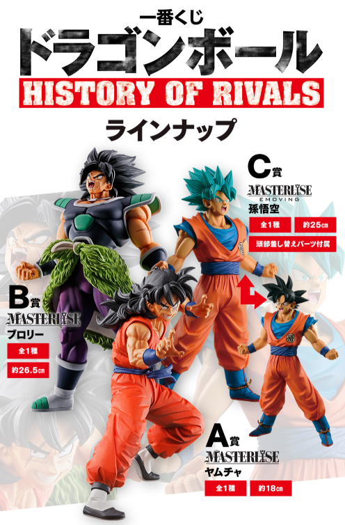 【2020一番賞情報 】一番賞 七龍珠 HISTORY OF RIVALS