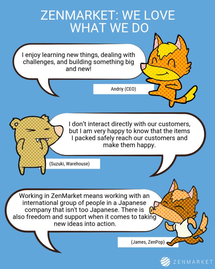 Why ZenMarket Staff Enjoy The Work We Do!