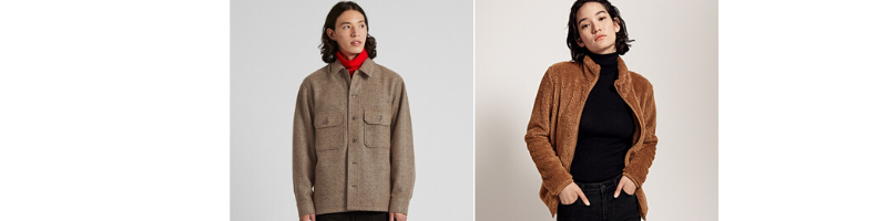 модели в одежде из Uniqlo