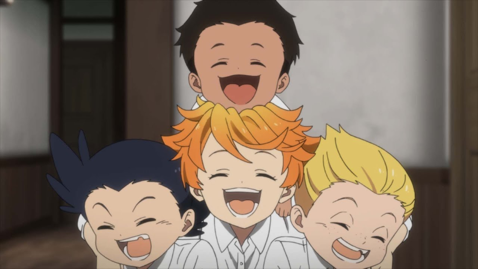 three orphans in the promised neverland