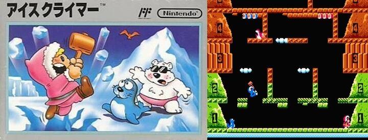 Ice Climber videojuego para NES