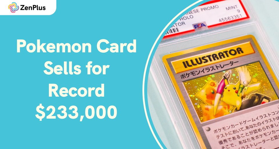 2020 Pikachu Illustrator Card Record Sale