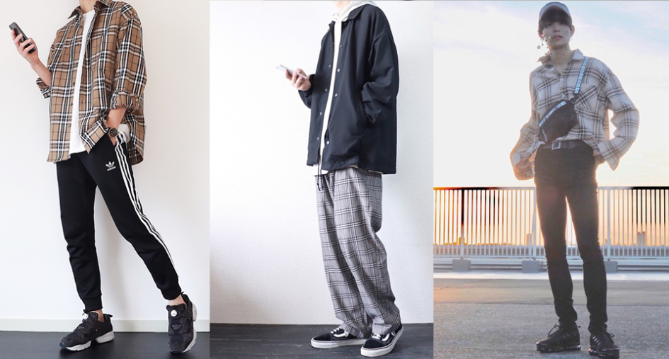 Japanese Fall Fashion Trend checks 2018