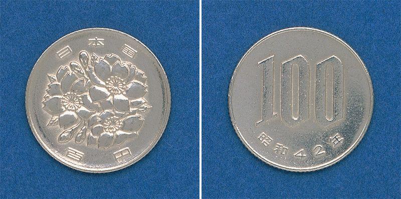 Moneda de 100 yenes