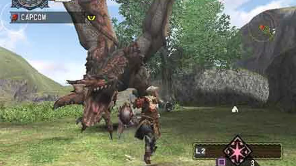 Monster Hunter on PlayStation 2