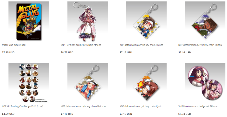SNK accessories
