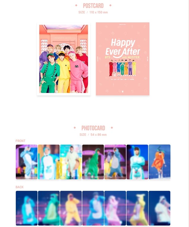 [Pre-order] BTS 4TH MUSTER HAPPY EVER AFTER DVD & BLURAY (3 DISCS)