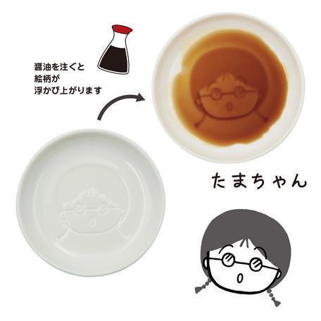日本創意產品大集合-可愛圖案醬油碟