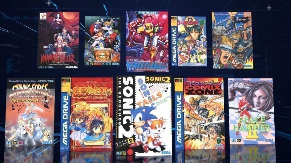 Jogos japoneses no Sega Mega Drive Mini