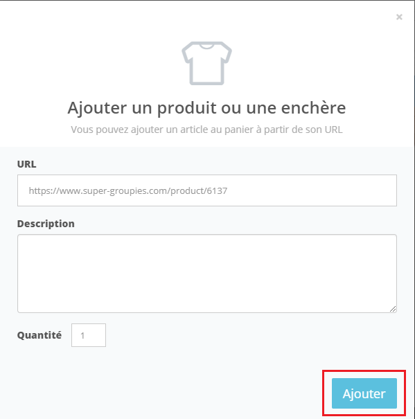 zenmarket - ajouter produit