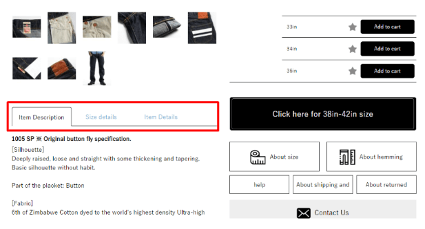 Compra De Momotaro Jeans Con ZenMarket