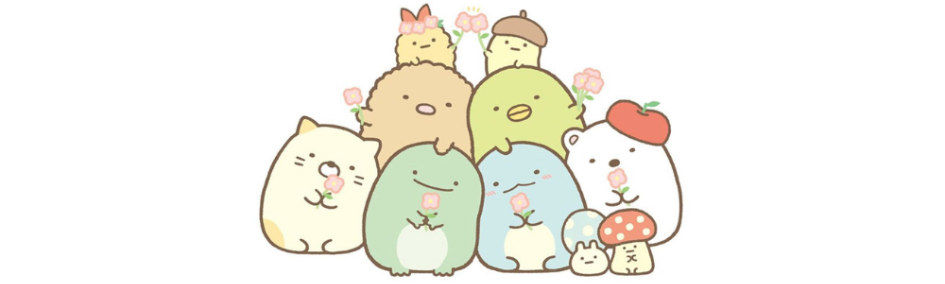 Sumikko Gurashi characters