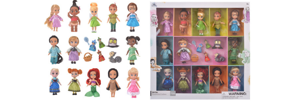 The complete Disney Animators Set - Disney Store Japan
