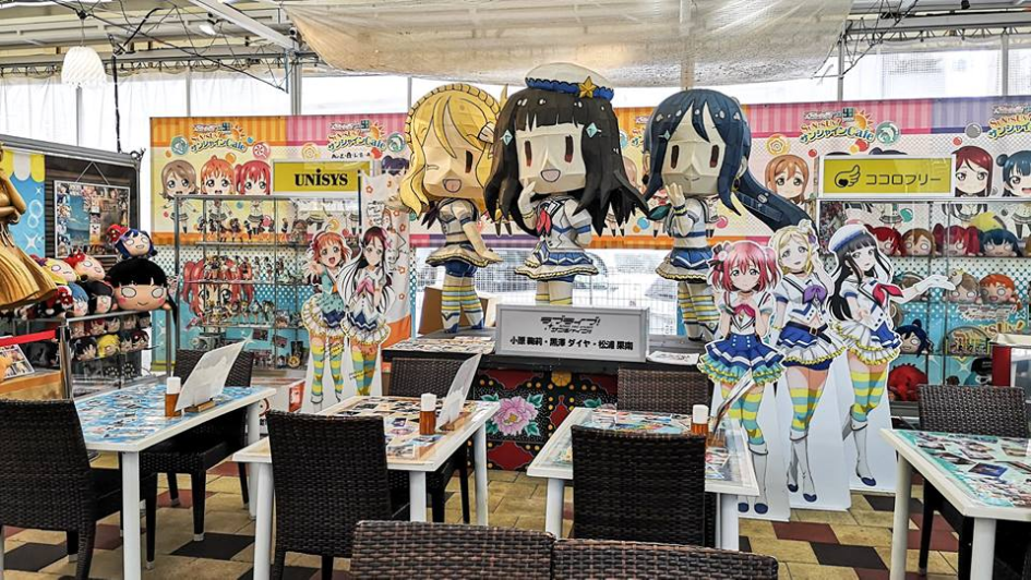 Love Live! Sunshine!! Cafe in Japan