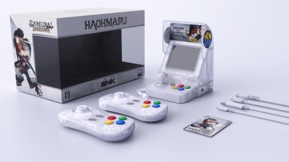 Neogeo mini Samurai Shodown clear neogeo mini