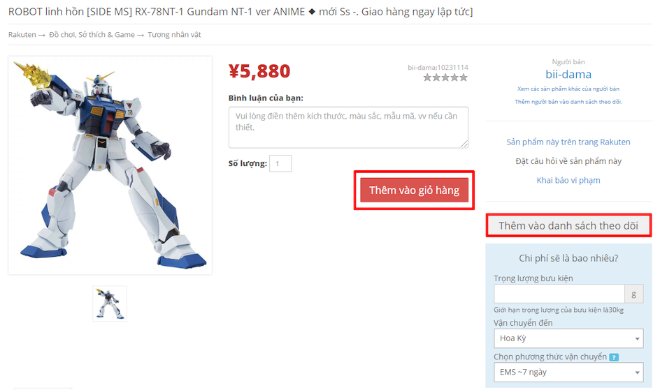 Mua sắm tr&ecirc;n Rakuten dễ d&agrave;ng với ZenMarket!