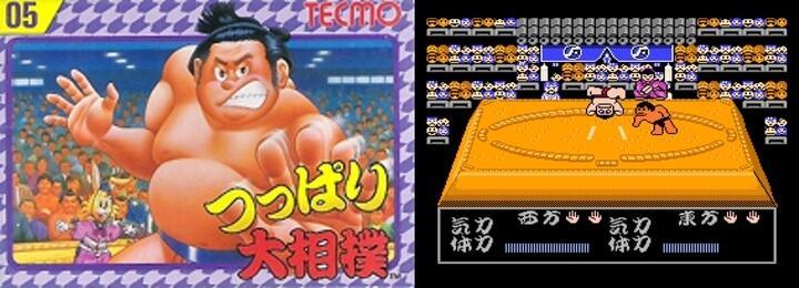 Videojuego Tsuppari Oozumou NES