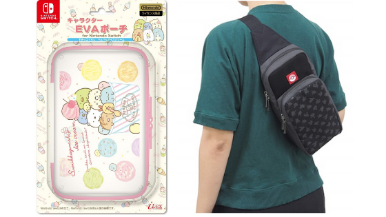 sumikko gurashi and pokemon nintendo switch cases