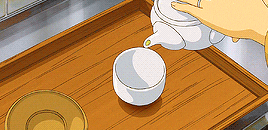 Th&eacute; japonais anime