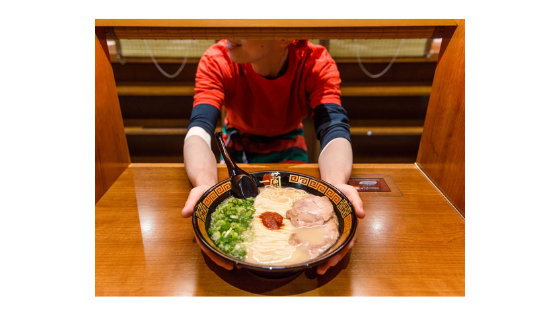 Рамэн от Ichiran в Японии