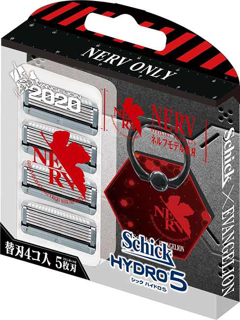 《新世紀福音戰士劇場版》周邊大集合 - EVA x Schick舒適刮鬍刀組合