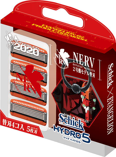 《新世紀福音戰士劇場版》周邊大集合 - EVA x Schick舒適刮鬍刀組合
