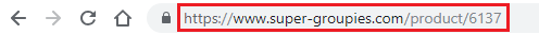 copy the item's URL