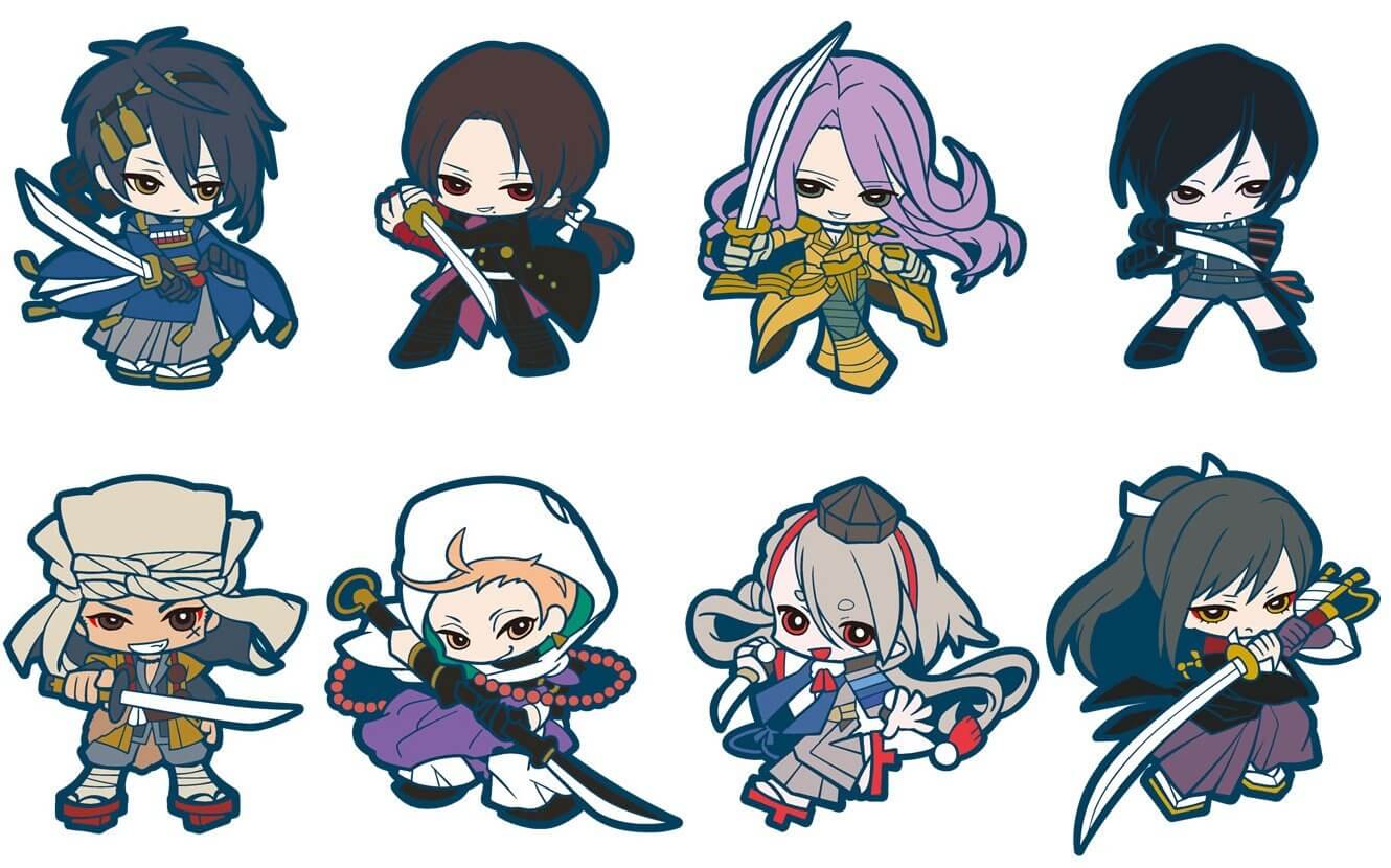 Touken Ranbu киемицу касю миказдуки аниме брелок - ZenMarket
