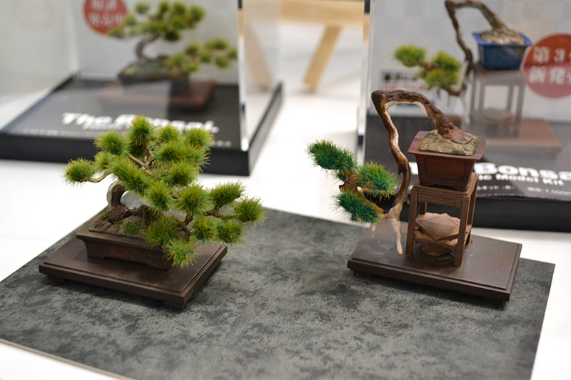 Bonsai de plástico japonés