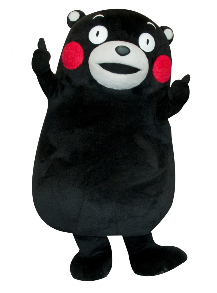 C&eacute;l&egrave;bre mascotte ours Kumamon de la pr&eacute;fecture de Kumamoto