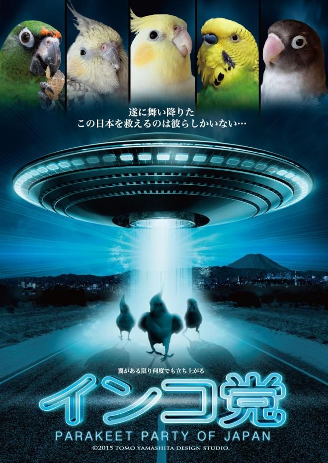 parrot ufo