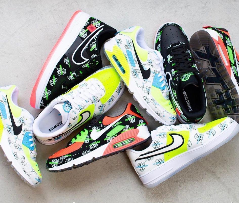 日本限定鞋款2021 - NIKE WORLDWIDE KATAKANA ワールドワイド カタカナ