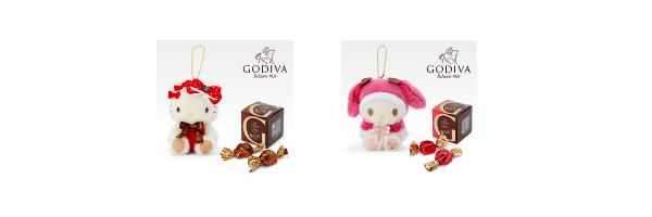 Sanrio Godiva Keystrap