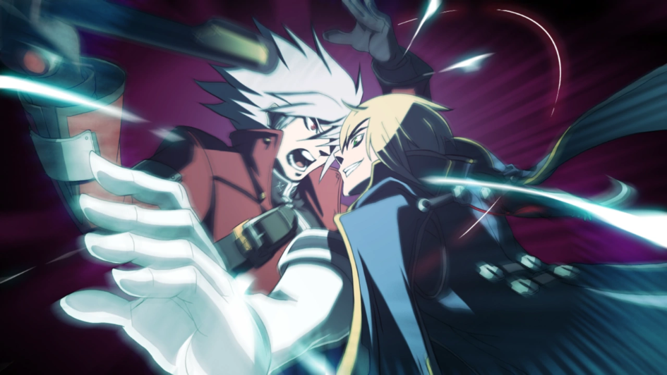 BlazBlue characters fighting