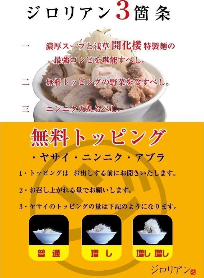 ジロリアン三箇条