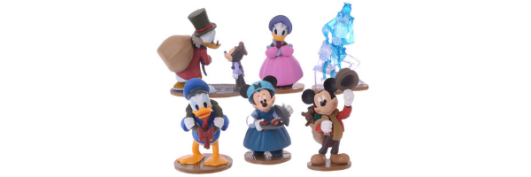 Mickey's Christmas Carol 6 figures - Japan Disney Store