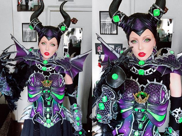 Amber Guzman's amazing Malegicent cosplay