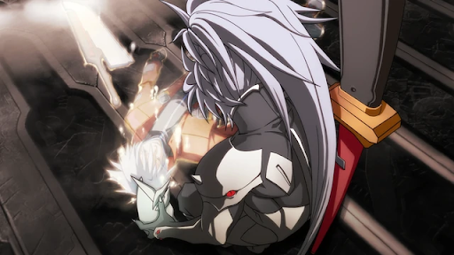 Blaz Blue character posing
