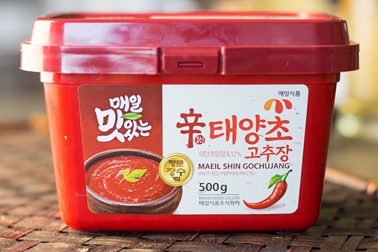 Pâte de piment rouge Gochujang traditionnelle coréenne