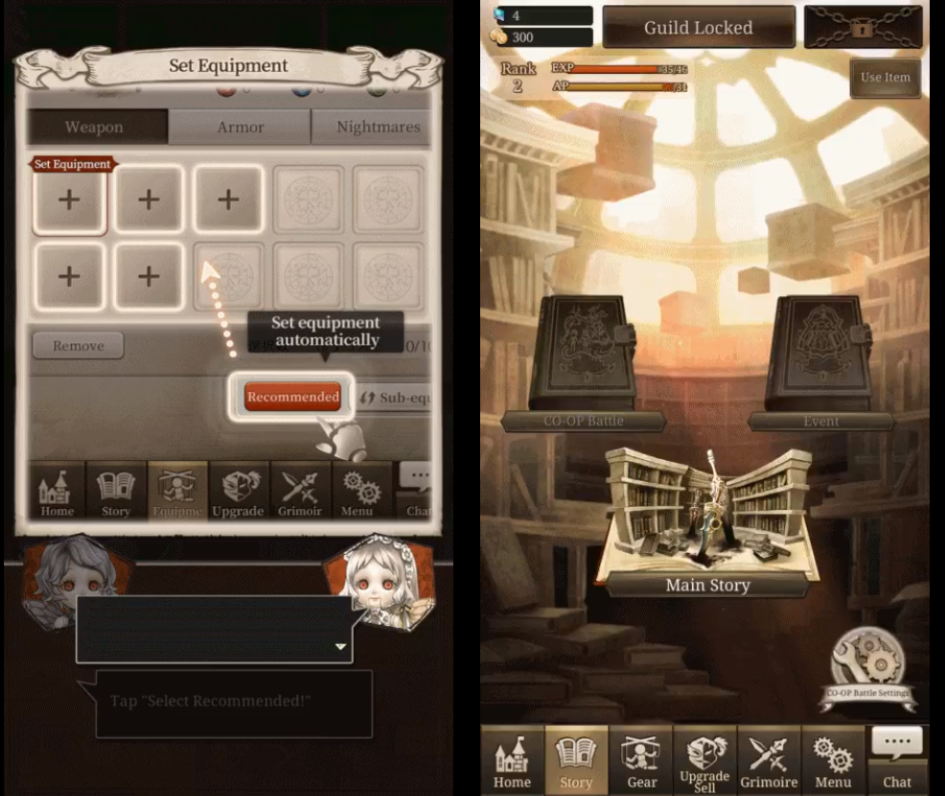 SinoAlice Mobile Game Screenplay