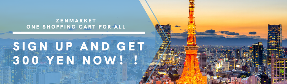 Sign up for ZenMarket now!