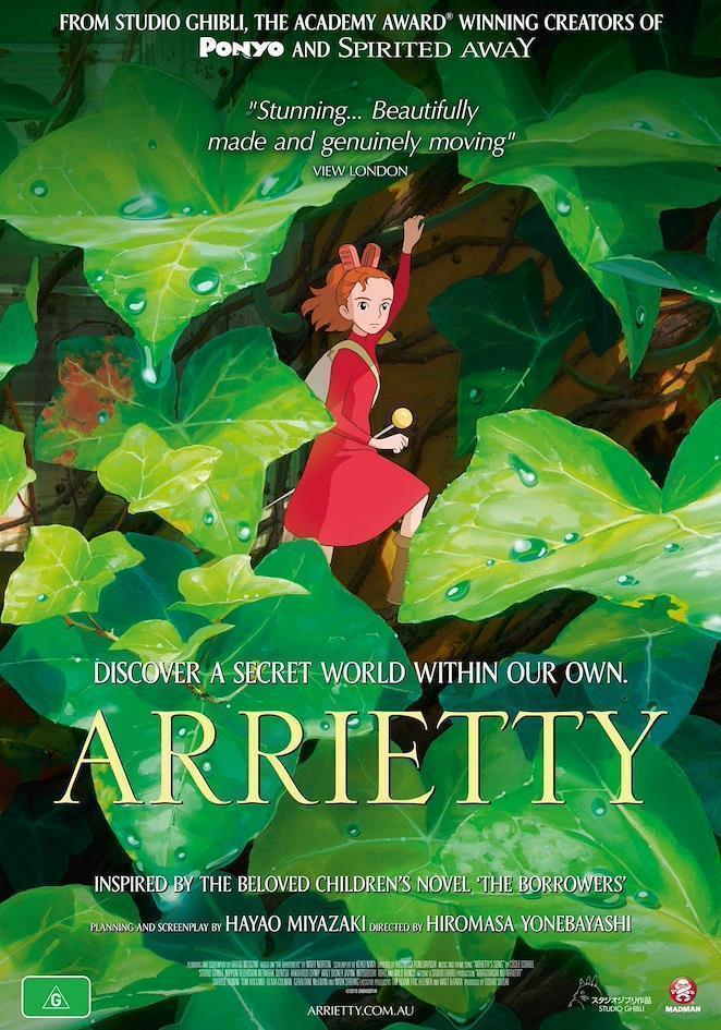 Arietty y el mundo de los Disminutos