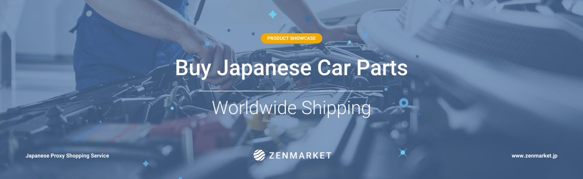 Buy Japanese car parts with worldwide shipping