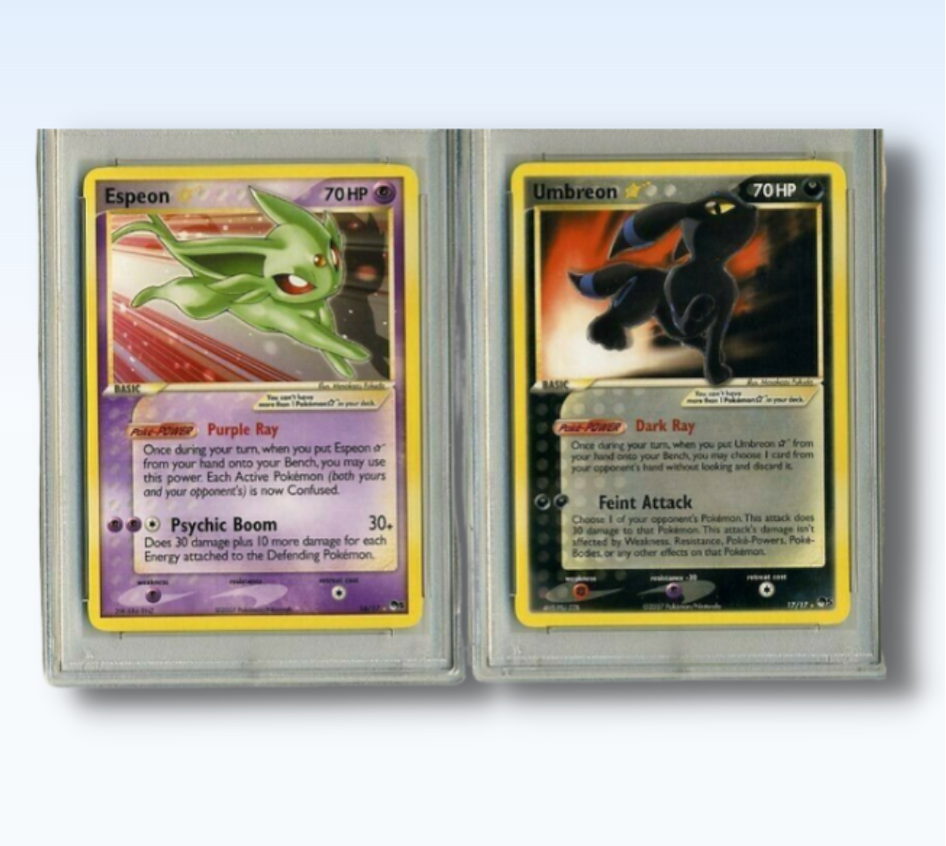 Gold Star Espeon dan Umbreon