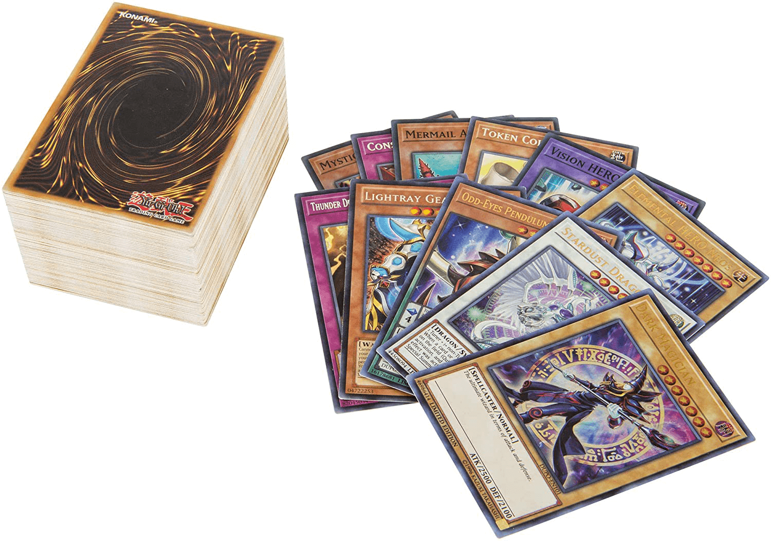 ZenMarket Yu-Gi-Oh! deck of cards with some cards visible