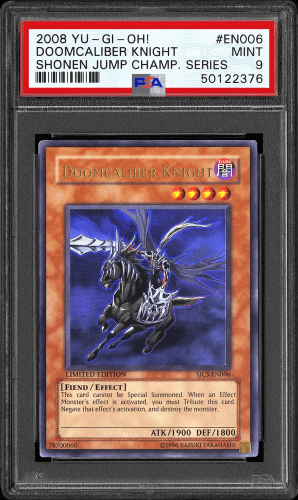การ์ด Doomcaliber Knight Shonen Jump Championship (2008)