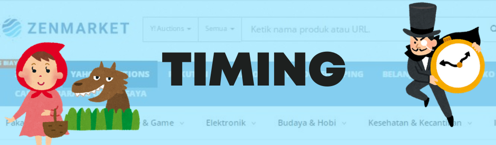 timing JDirectItems Auction