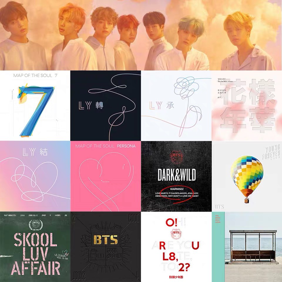 bts album collection